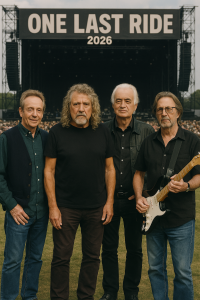 ONE LAST RIDE — 2026. The unthinkable has become reality. The three